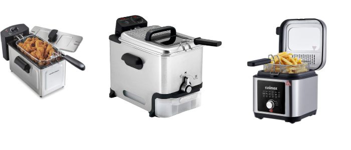 portable electric deep fryer